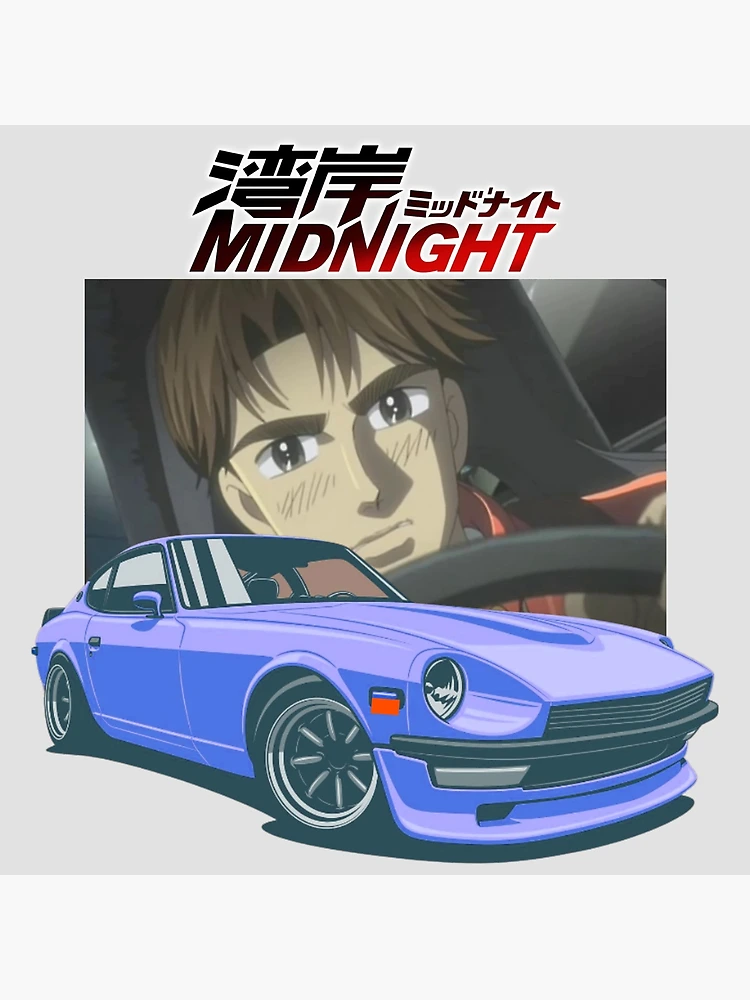 Wangan Midnight Asakura Akio's Devil Z | Metal Print