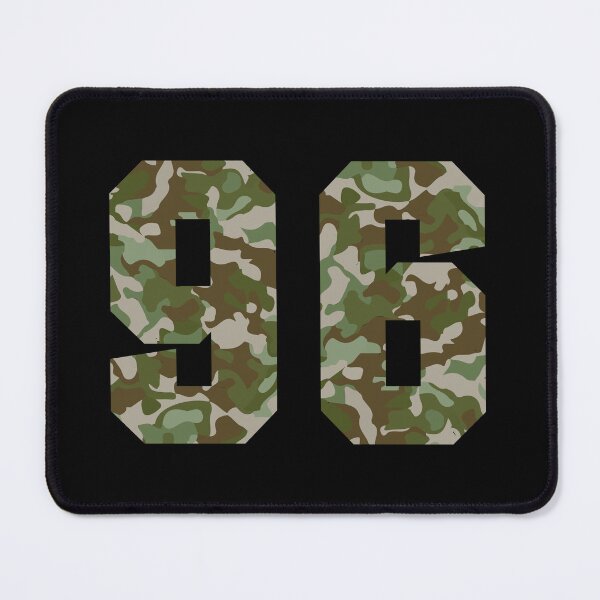 Item preview, Army Camo Number ninety-six Veteran Lucky Number 96 designed and sold by Urosek.
