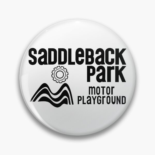 Item preview, Saddleback Park Motor Playground No Border Logo (Black) designed and sold by racerspitstop.