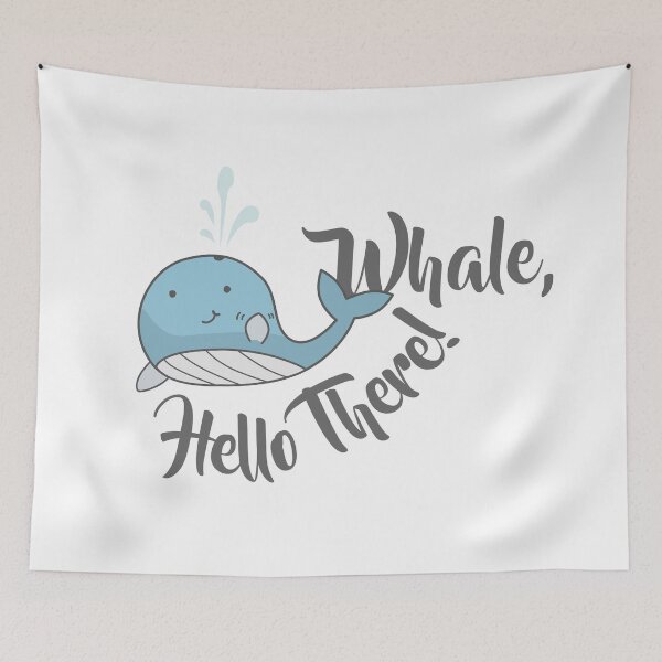 Item preview, Whale Hello There! designed and sold by littlegdesign.