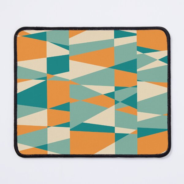 Item preview, Retrotaidetta, Mid-Mod Scattered Color Block Retro Geometric Pattern designed and sold by BesanoStyle.