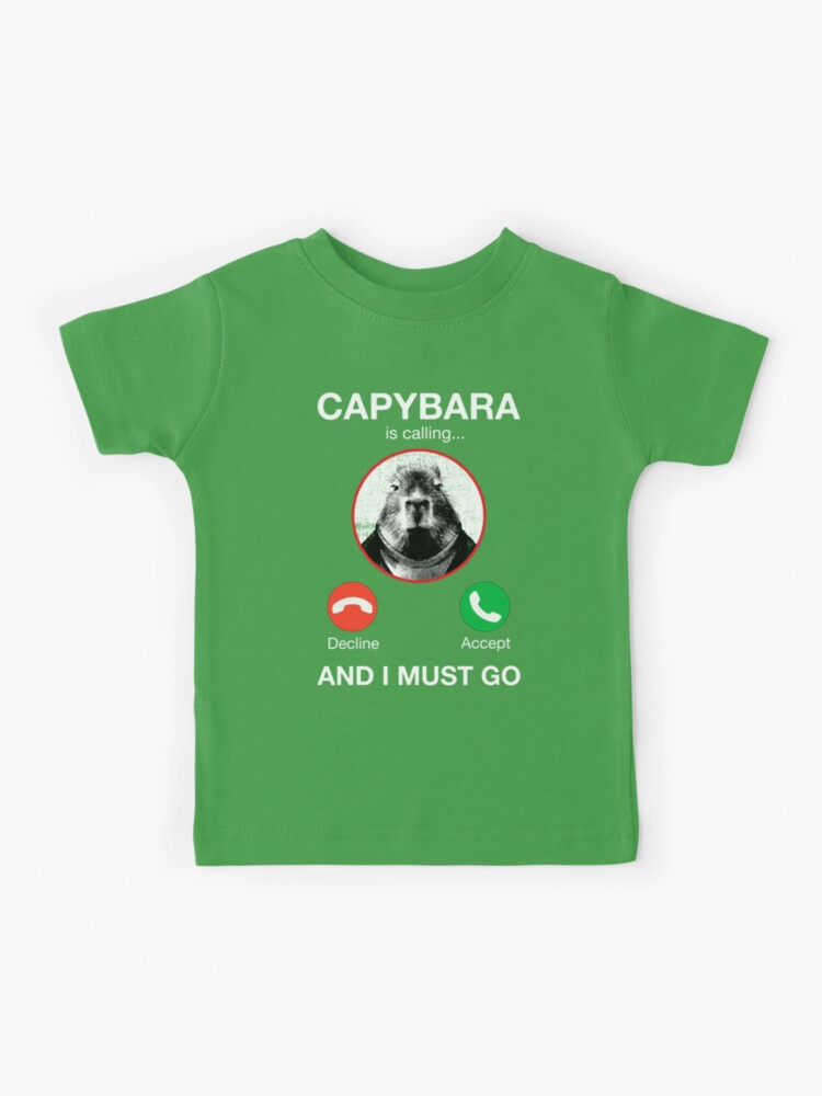 Teeshirtpalace Capybara Is Calling Funny Capibara Rodent Animal Lover Humor Tshirt Tank Top