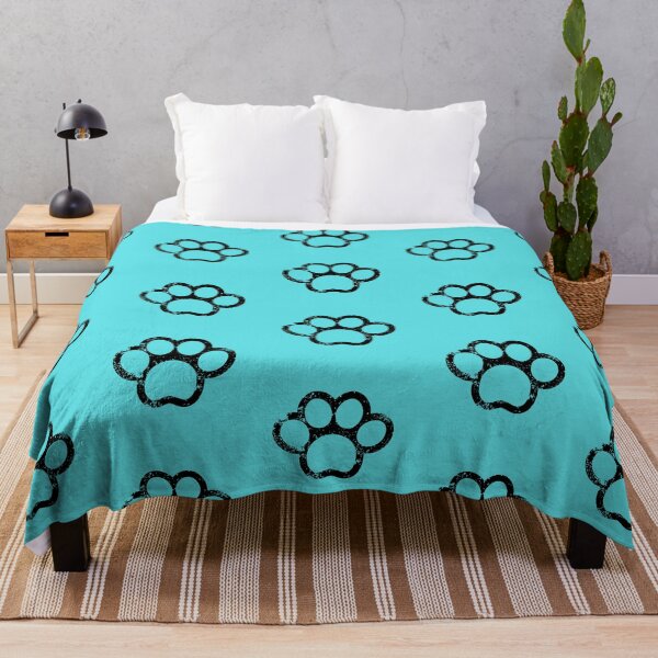 Item preview, Paw Print (Aqua) designed and sold by debjaynedesign.
