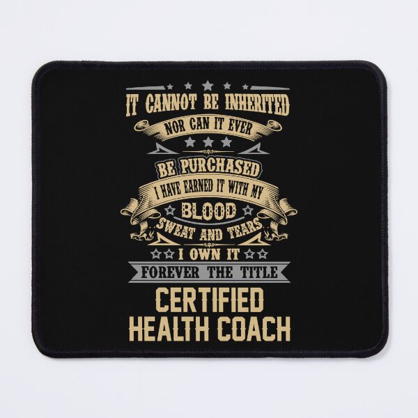 Item preview, Certified Health Coach T Shirt - Forever The Title Job Gift Item Tee designed and sold by celiagomez456.