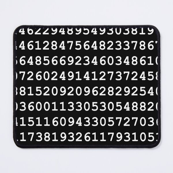 Item preview, Number pi black and white style art designed and sold by artdragongift 15.
