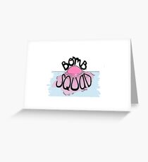 Bomb Squad Greeting Card