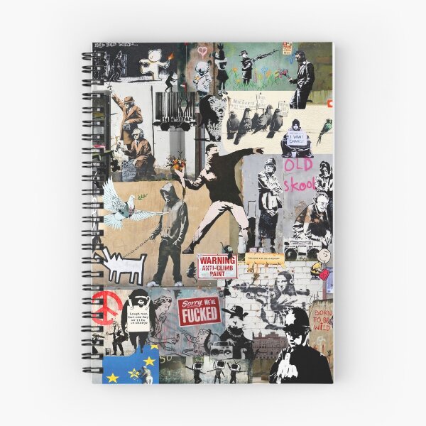Item preview, Banksy Collage designed and sold by dolatepo.