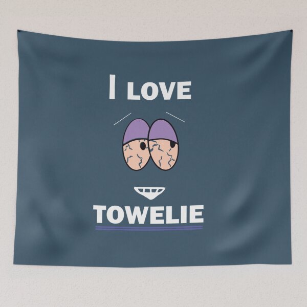 Artikelvorschau, Ich liebe Towelie South Park Augen entworfen und verkauft von GeorgiaHod.