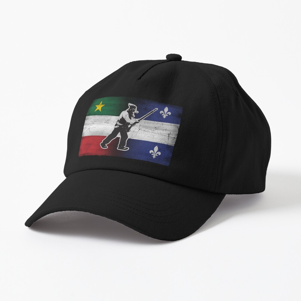 Quebec Flag Hat Quebecois Fleur De Lys Baseball Hats Caps