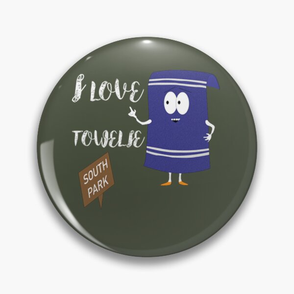 Item preview, II love Towelie south designed and sold by GeorgiaHod.