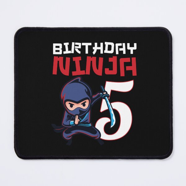 Item preview, Kids 5th Birthday Ninja I'm 5 Years old Shirt designed and sold by PuPPuB.