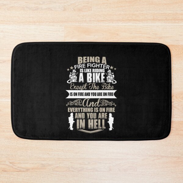 Item preview, Being A Fire Fighter Is Like Riding A Bike designed and sold by aryagiri.