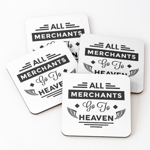 Item preview, All Merchants Go To Heaven designed and sold by TheArtism.