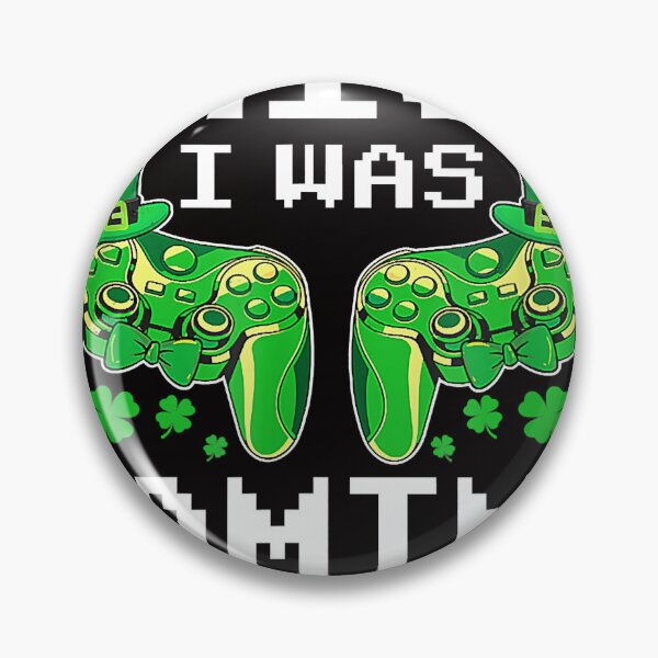 Item preview, Irish I Was Gaming Funny St Patricks Day Gamer Boys Mens designed and sold by BrandyBare.