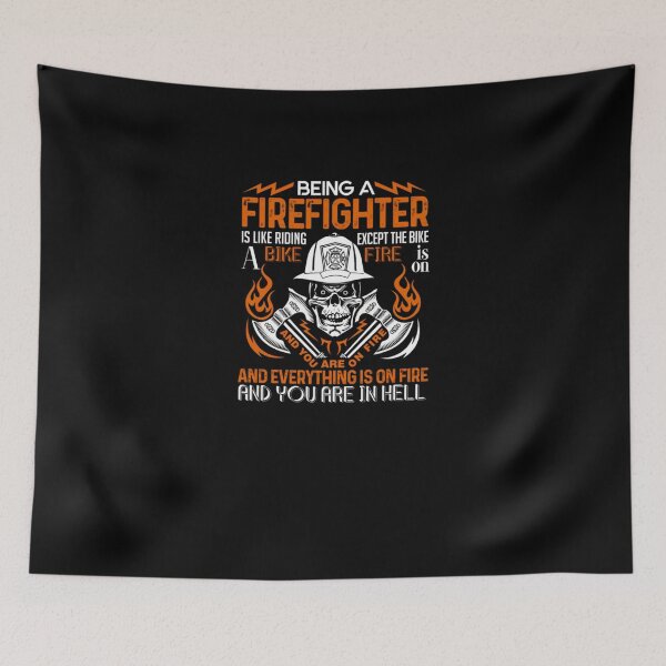 Item preview, Being A Firefighter Is Like Riding A Bike designed and sold by aryagiri.