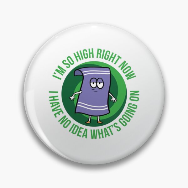 Item preview, I Love Towelie green designed and sold by GeorgiaHod.