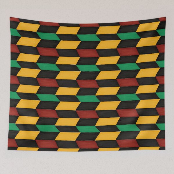 Item preview, Afrocentric Pattern - Red, Yellow & Green. designed and sold by House of Hartz by: Dominique11.