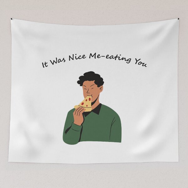 Item preview, It Was Nice Me-eating You Male designed and sold by supnups.