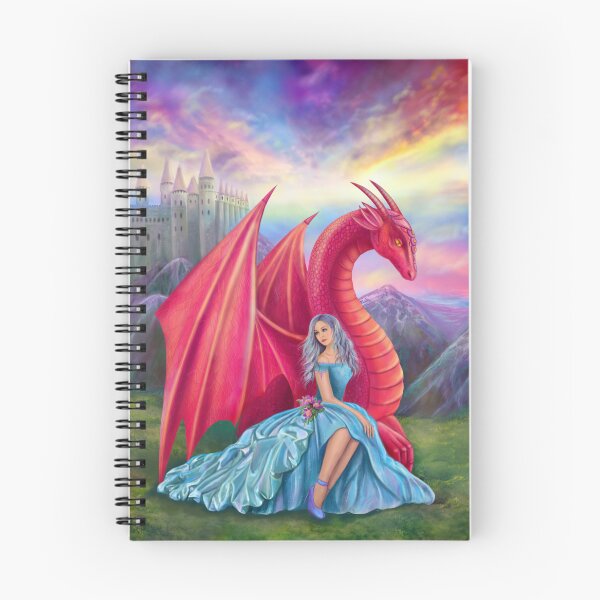 Item preview, Red Dragon and Princess designed and sold by Alena Lazareva.