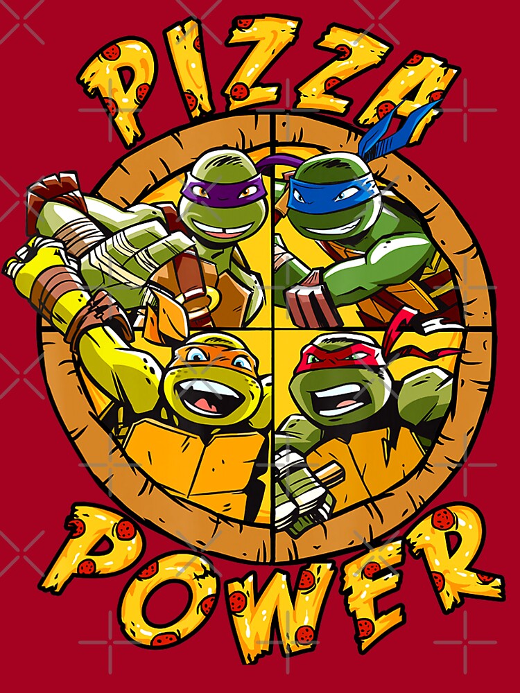 Girl's Teenage Mutant Ninja Turtles Turtle Power Circle T-Shirt