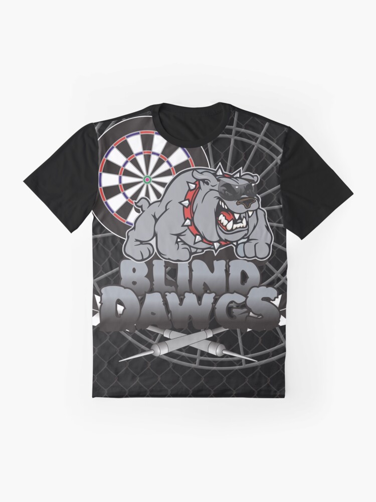 Alternate view of Blind Dawgs Darts Shirt Graphic T-Shirt