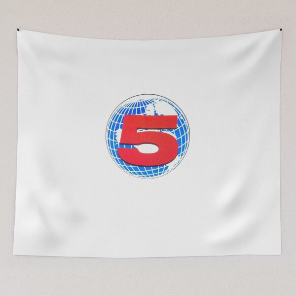 Item preview, Channel 5 logo Classic T-Shirt designed and sold by PaulHOAR.