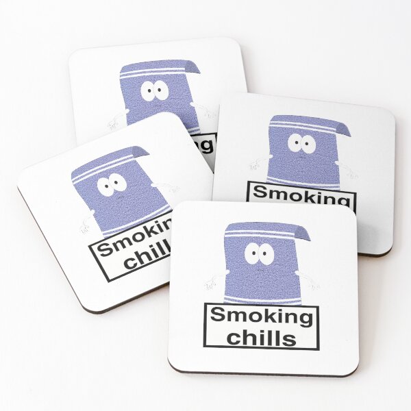 Item preview, Towelie Smoking Chills designed and sold by GeorgiaHod.