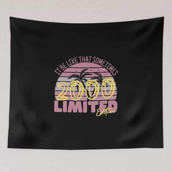 Item preview, funny quote birthday retro gift for people who born in 2000 designed and sold by salahnewdesign.