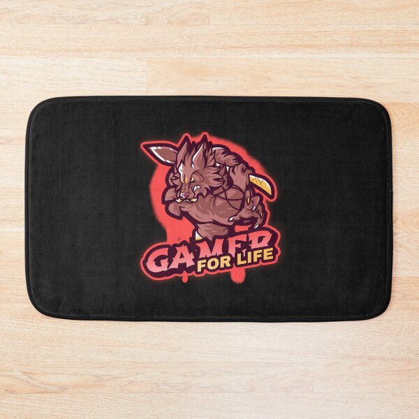 Item preview, Gamer for Life with Fierce Anthropomorphic Wolf designed and sold by PRIVARSHU.