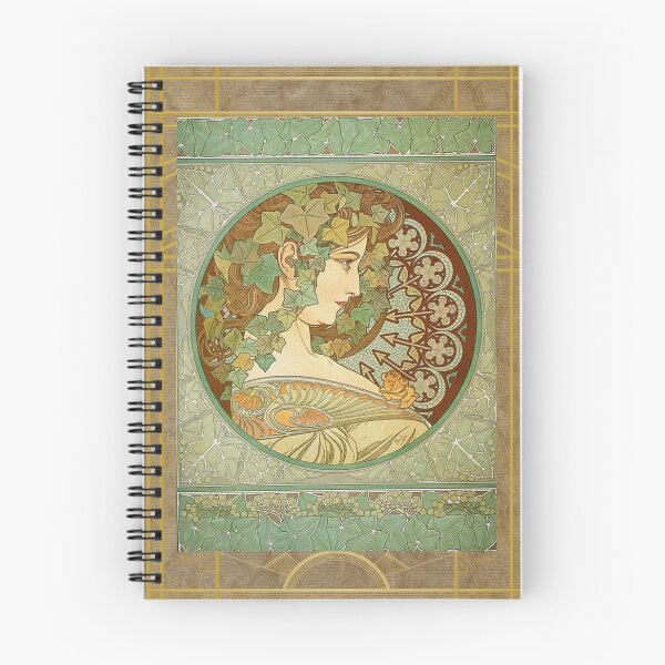 Item preview, Altered Mucha, Laurel, Deco Nouveau designed and sold by PompettiDesigns.
