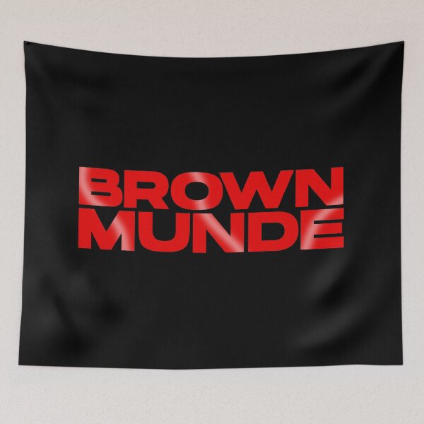 Item preview, BROWN MUNDE Text Design designed and sold by CreaterB.