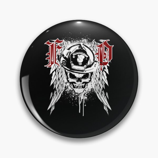 Item preview, Fire Department Skull  designed and sold by aryagiri.
