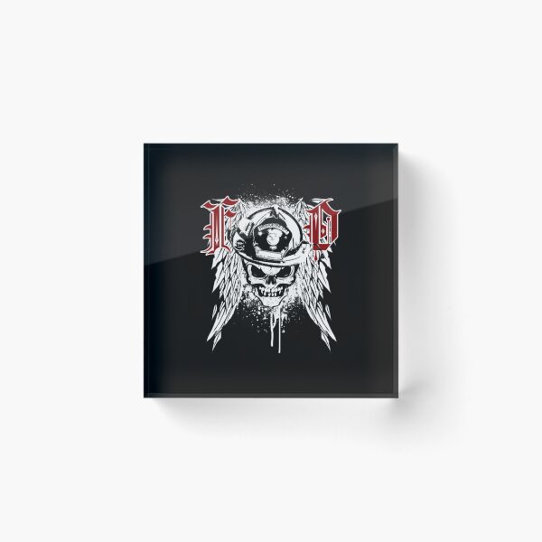 Item preview, Fire Department Skull  designed and sold by aryagiri.