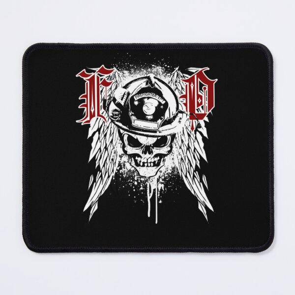 Item preview, Fire Department Skull designed and sold by aryagiri.