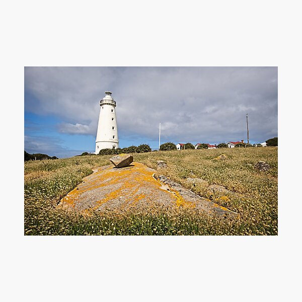 Item preview, Cape Willoughby Lighthouse And Cottages Kangaroo Island Australia designed and sold by Catherine Reading.