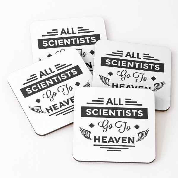 Item preview, All Scientists Go To Heaven designed and sold by TheArtism.