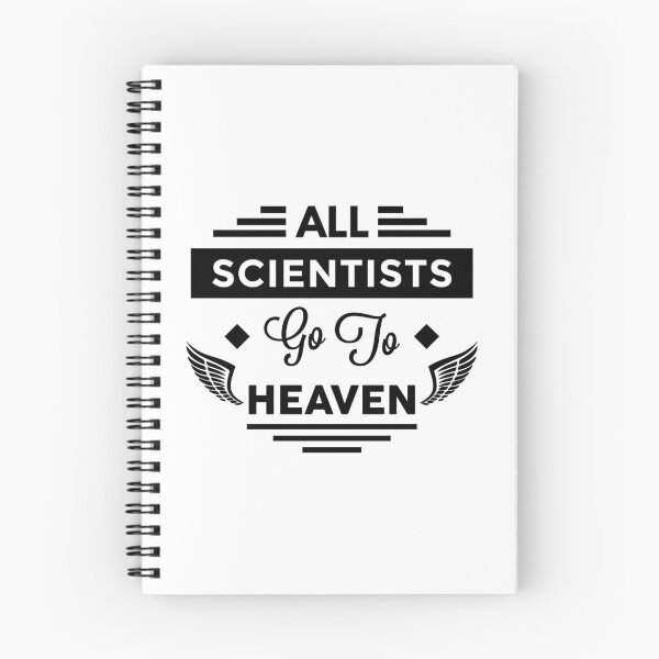 Item preview, All Scientists Go To Heaven designed and sold by TheArtism.