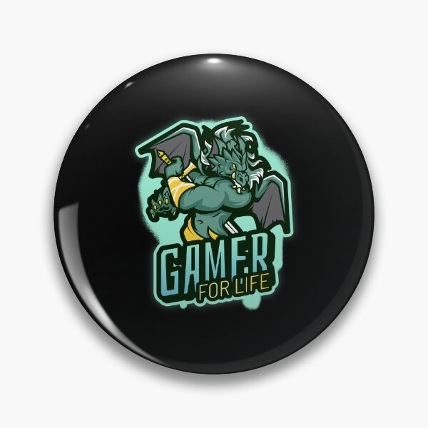 Item preview, Gamer for Life with Fantasy Winged Warrior designed and sold by PRIVARSHU.