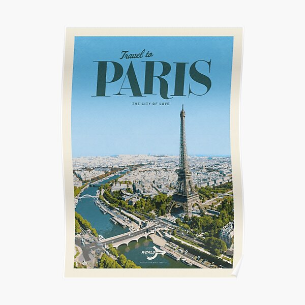 Voyage à Paris Poster