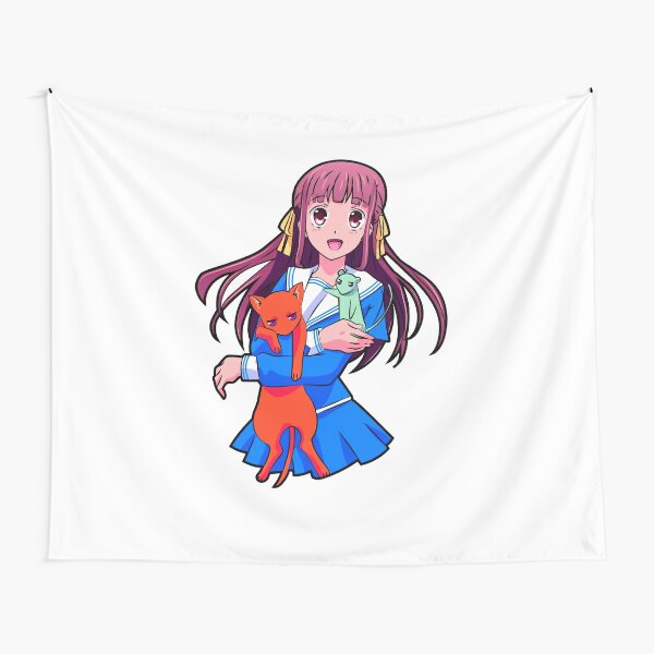 Copy of Girl peeker funny quotes kids Yuki Tapestry