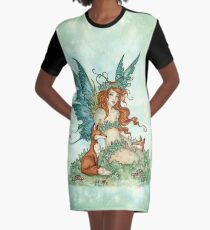 Fox Friends Graphic T-Shirt Dress