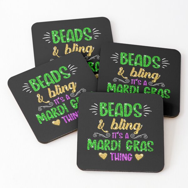 Item preview, Mardi Gras Funny Beads & Bling It's A Mardi Gras Thing Fat Festival Humor Gifts  designed and sold by alenaz.