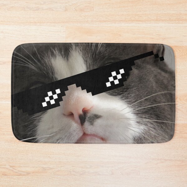Item preview, Cat with shades- Cool Meme designed and sold by Anxatzi.