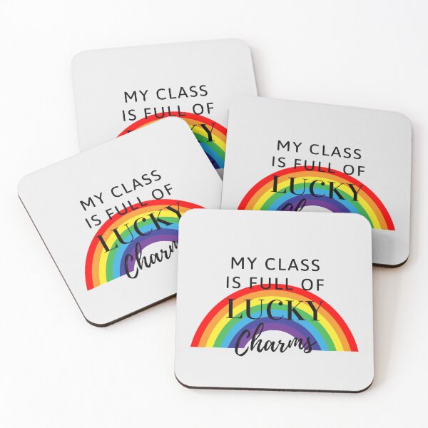 Item preview, My Class Is Full Of Lucky CHARMS by SIMPLE designed and sold by FawadAhmad.