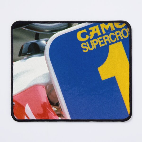 Item preview, 1993 250 Supercross at Rose Bowl - Champion Jeff Stanton Blue #1 Plate designed and sold by mxartgallery.