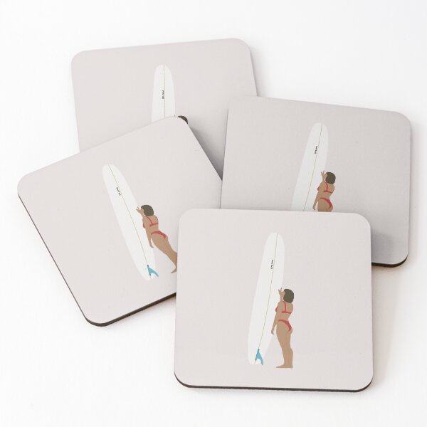 Item preview, Longboard Surfer Girl designed and sold by OhLuna.