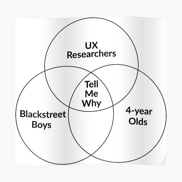 UX Researchers Life Poster