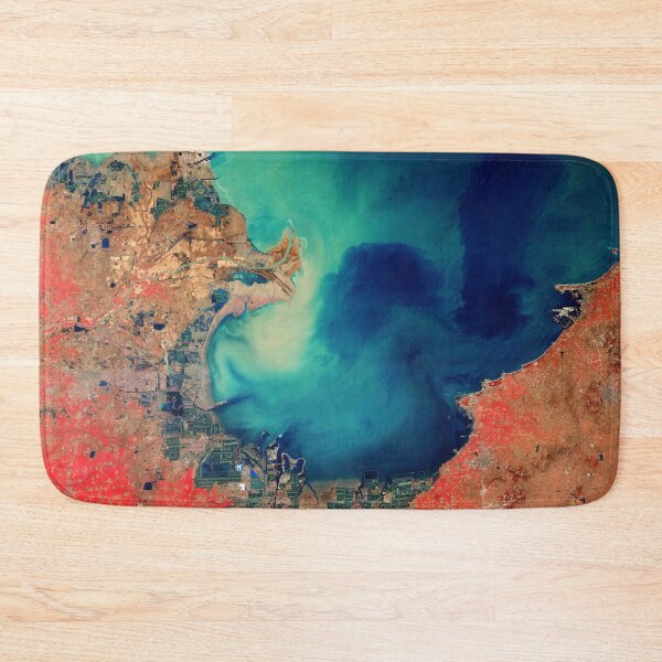 Item preview, Laizhou Bay, China from space designed and sold by Raureif.