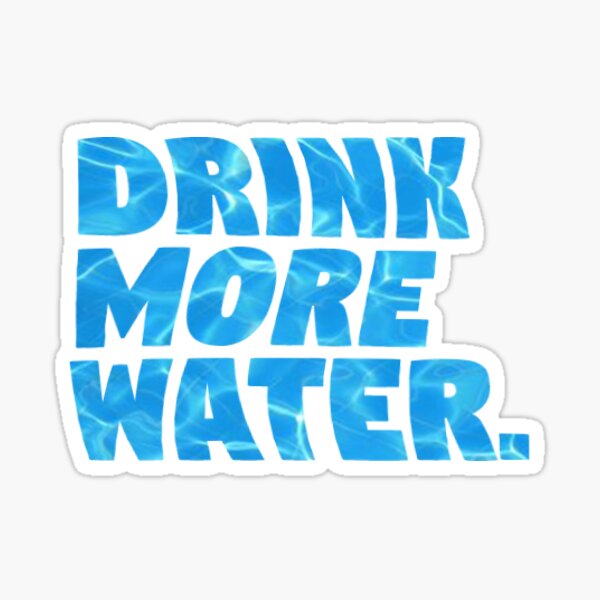 Frank Green Drink Bottle Drink More Water Sticker for Sale by  Dakotasdesigns