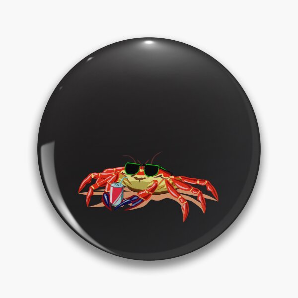 Item preview, Cool Crab Sticker designed and sold by KatrinFronz.